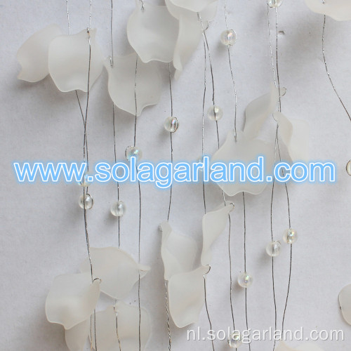 Acryl bloem kralen Garland voor bruiloft decor